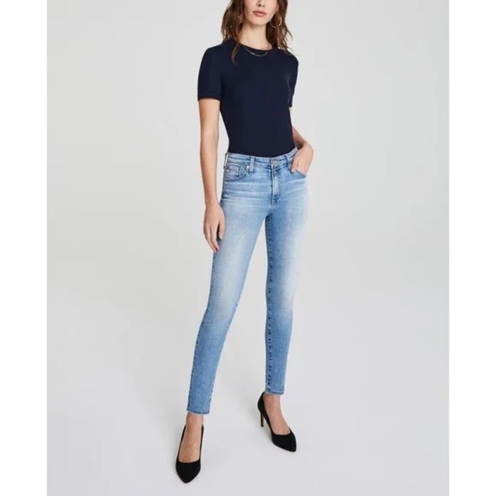 AG Adriano Goldschmied Women's Skinny Jeans - Light Blue